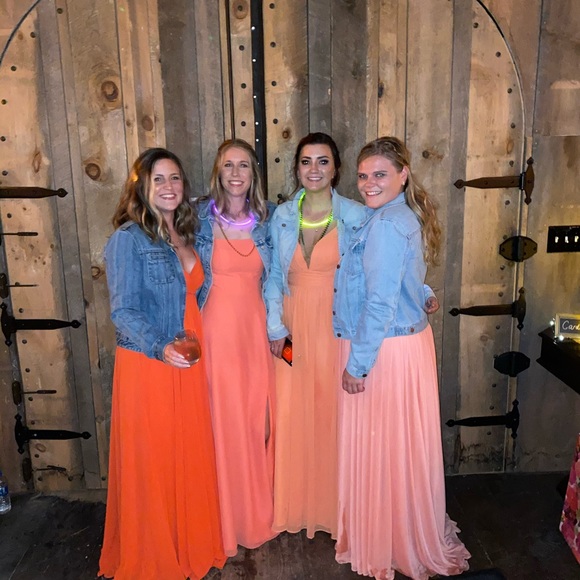 Lulus Red Coral Maxi Dress - Picture 7 of 11